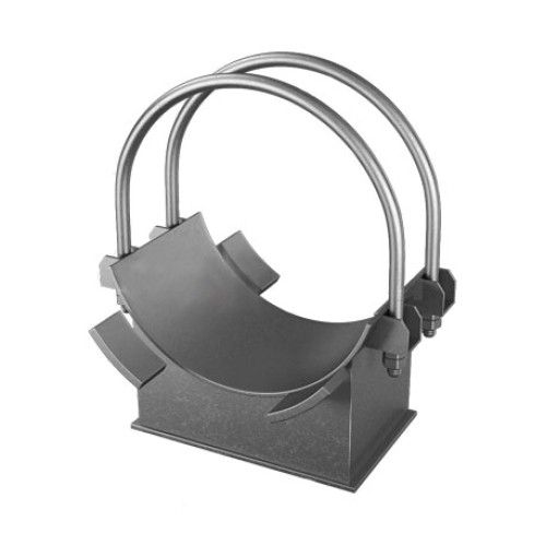 Опора хомутовая неподвижная для трубопроводов ТЭС и АЭС Ст3 219х200х200х100 мм ОСТ 34-10-618-93 в Ставрополе