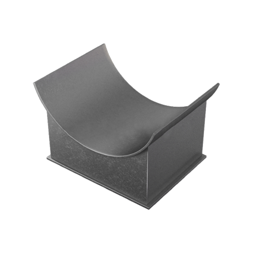 Опора неподвижная приварная для трубопроводов ТЭС и АЭС Ст3 820х600х350х150 мм ОСТ 34-10-616-93 в Ставрополе