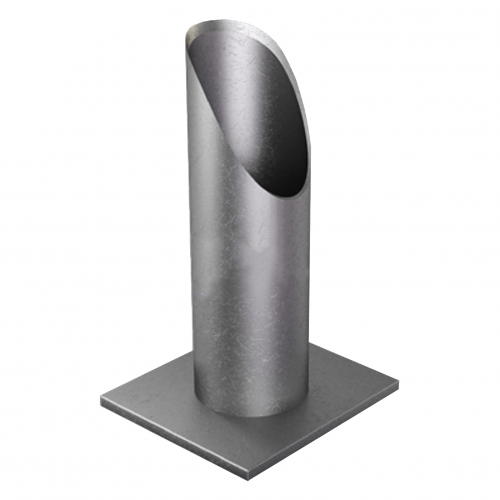 Опора неподвижная трубчатая с круто изогнутыми отводами для тепловых сетей исп. А1 Ст20 325х100 мм ОСТ 36-146-88 20,1 кг