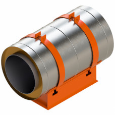 Опора скользящая хомутовая ТС-626.000 108х90х200 мм Серия 5.903-13 выпуск 8-95 5,9 кг