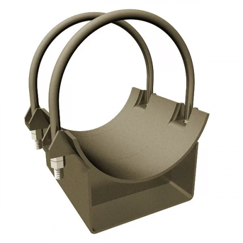 Опора двуххомутовая неподвижная 273 мм ОСТ 108.275.37-80 в Ставрополе