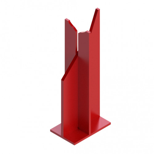 Опора подвижная для сварных отходов ТС-631.000 1020х550х550х916 мм Серия 5.903-10 выпуск 8-95 146 кг