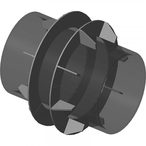 Опора неподвижная щитовая для тепловых сетей ТС-666.00.00 720х152 мм Серия 5.903-13 выпуск 7-95 81,6 кг