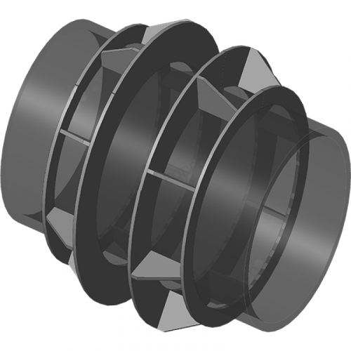 Опора неподвижная щитовая усиленная для тепловых сетей ТС-667.00.00 630х174 мм Серия 5.903-13 выпуск 7-95 97,4 кг