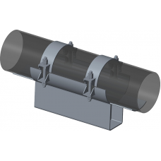 Опора неподвижная бугельная с корпусом для тепловых сетей ТС-671.00.00 377х280х340х200 мм Серия 5.903-13 выпуск 7-95 40,8 кг