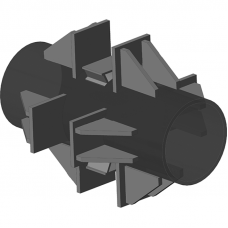 Опора неподвижная боковая для тепловых сетей ТС-668.00.00 377х120х277 мм Серия 5.903-13 выпуск 7-95 33,4 кг