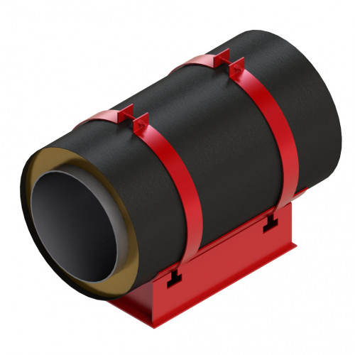 Опора скользящая для труб в ППУ изоляции 108х315 мм ГОСТ 30732-2006