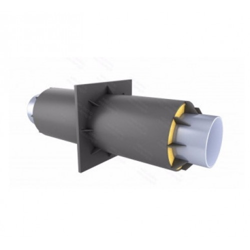 Опора неподвижная щитовая для труб в ППМ изоляции для тепловых сетей 133х412 мм ГОСТ 56227-2014